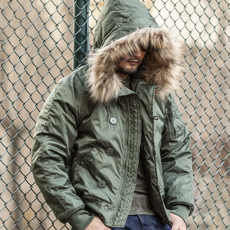 Winter Tactical Jacket Men Military Thick Warm Windbreaker Fur