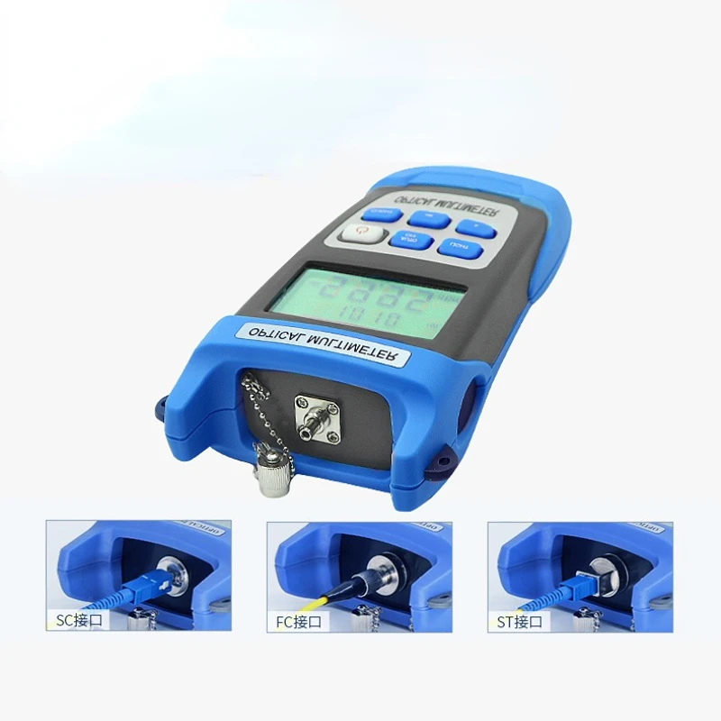 kt7160 pointer clamp type meter kt7110 high precision mechanical ammeter kt7120 kt7130 measuring voltage clamp type multimeter High precision optical power meter -70dBm~+3dBm fiber tester light decay light multimeter send SC  FC connector 7 wavelength