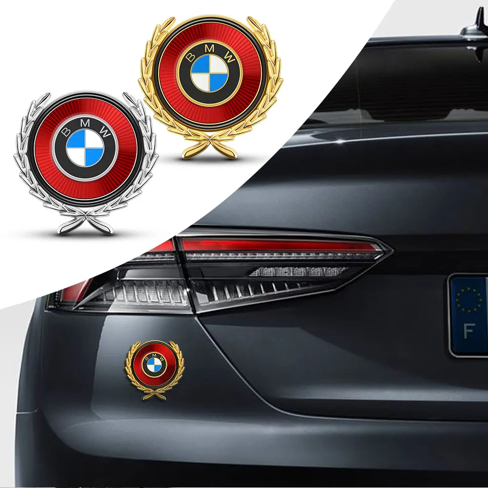 New Car Badge Body Side Fender Decoration Sticker Per Bmw M F20 F30 G20 F31 F34 E46 G30 F11 X3 E36 X4 I3 M3 1 3 5 Series E90 E90