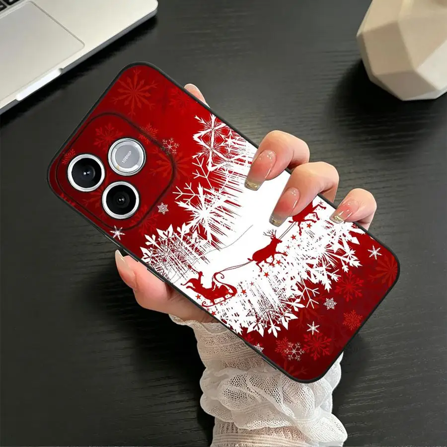 Christmas Tree Design Phone Cover for Honor - Festive Case