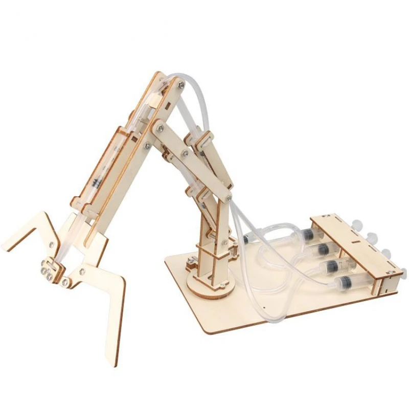 

Hydraulic Mechanical Arm Diy Small Invention Boys Hands-on Science Experiment Toys for Students