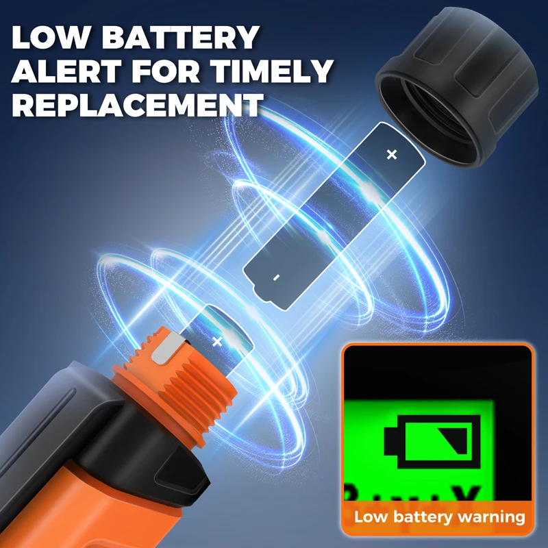 ND01 휴대용 핵방사선 감지기 펜형 가이거 계수기 선량계, X/β/γ 광선 테스트용 소리/빛 알람 기능 포함, 0-50000μSv/h