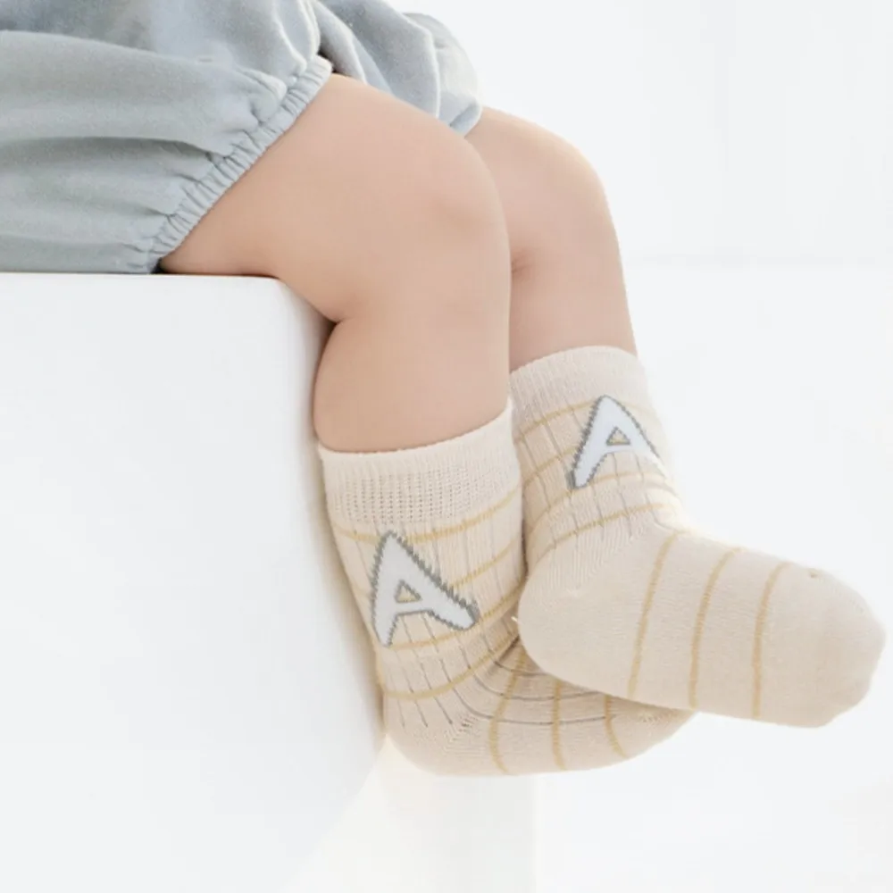 3Pairs Thick Warm Floor Socks For Kids Plush Loop Mid Tube Socks Winter Boy Long Sock Children Thermal Footwear Baby Socks 0-8Y