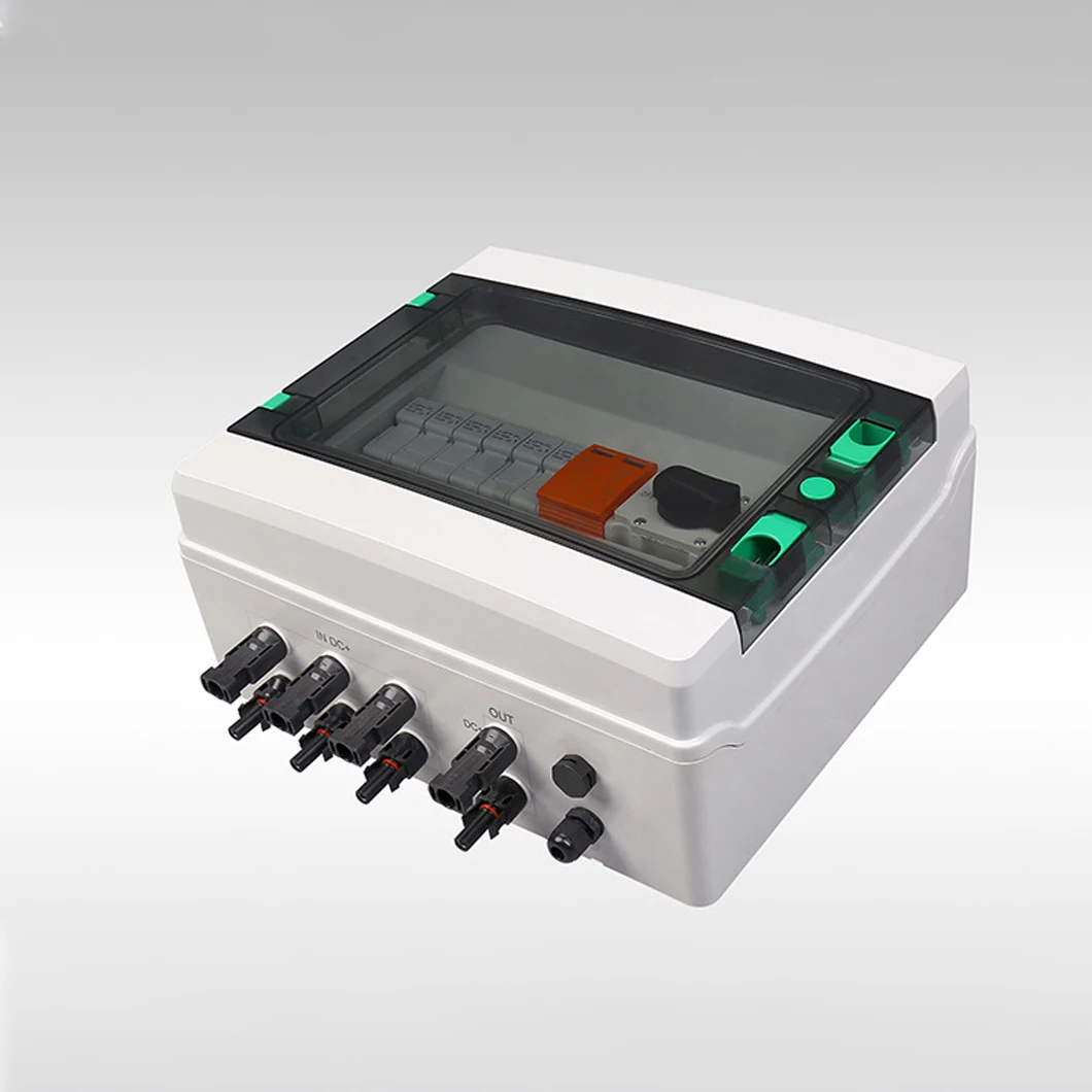 Photovoltaic DC Combiner Box 3 IN 1 OUT DC1000V Fire and Lightning Protection IP65 Solar Energy Complete System Distribution Box