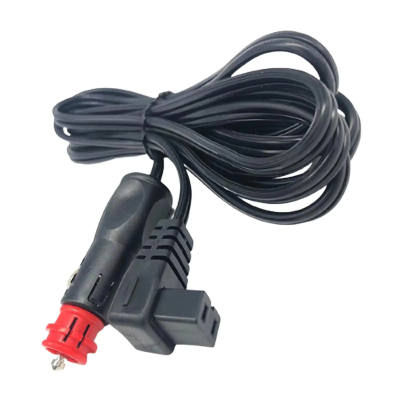 2m 12v Voiture Glacière Réfrigérateur Allume-cigare 2 Broches Chargeur Câble