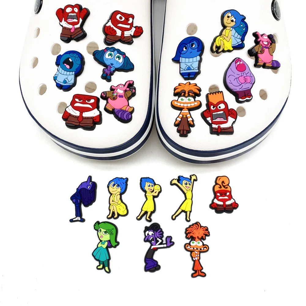 MINISO Disney Sanrio Series Shoe Charms Cartoon halloween Shoes Decoration Accessorie Buckle Fit Clog Sandal Wristband Kid Gift shoe charms shoe decorations