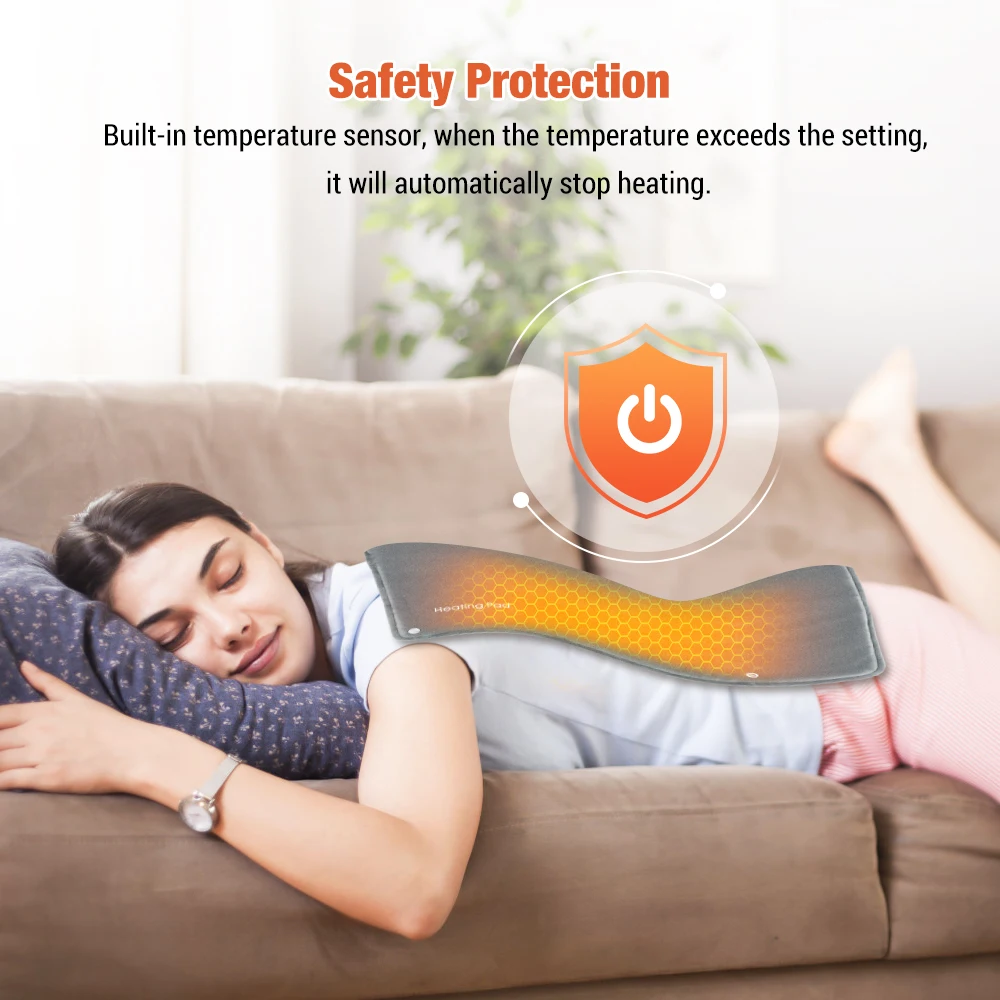 Heating Pad 50℃ Heat Graphene Thermostat Hand Warmer Winter Office Hand Warming