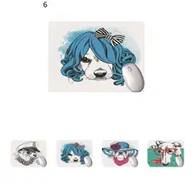 

Mouse Pad Practical Portable Humanized Desktop Cat Dog Mouse Cushion Wrist Rest for Office Desk Pad Mouse Mat