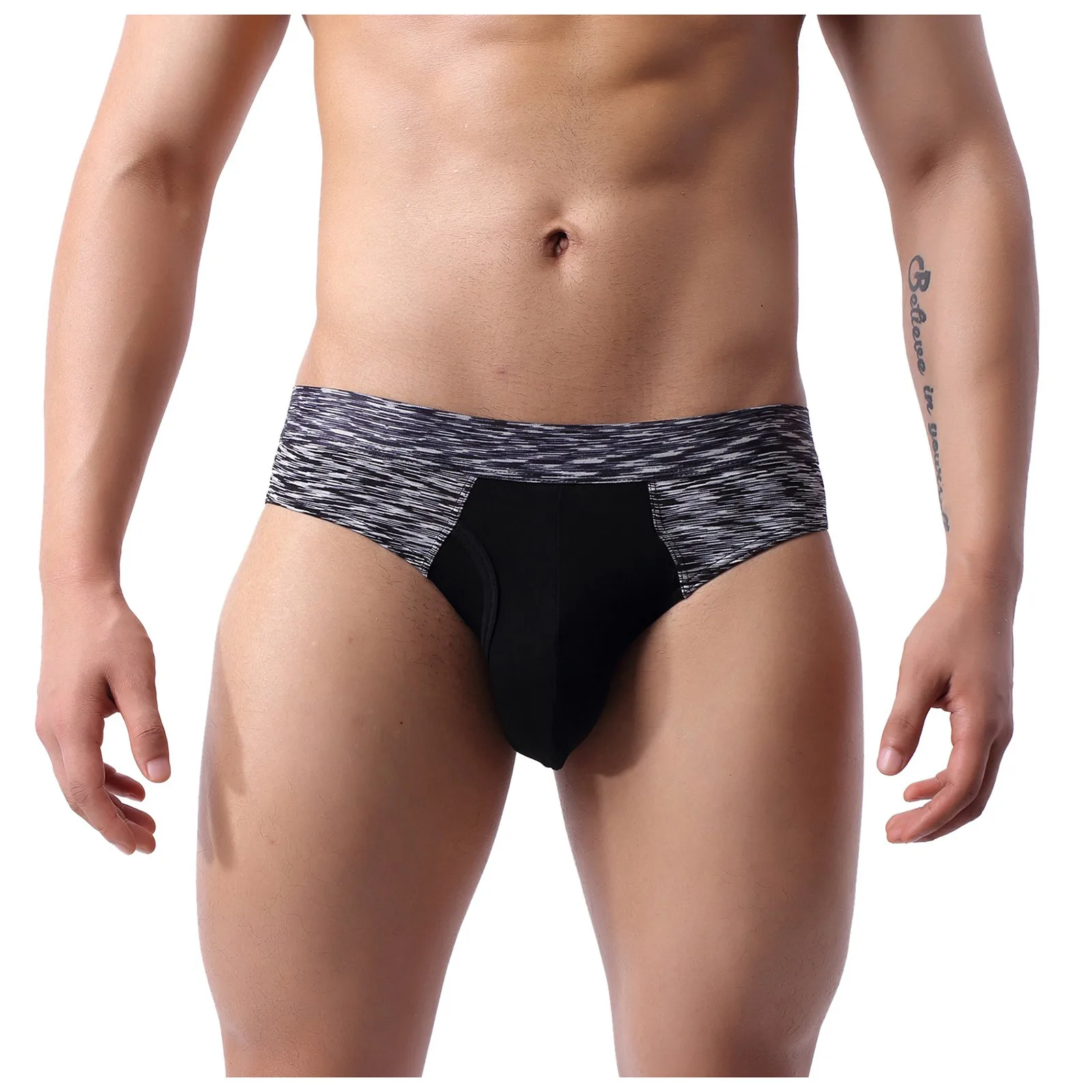 Mens Hip Lifting Sexy Pure Color Cool And Fun Mens Breathable Panties Comfortable Breathable Fashion Boys' Panties