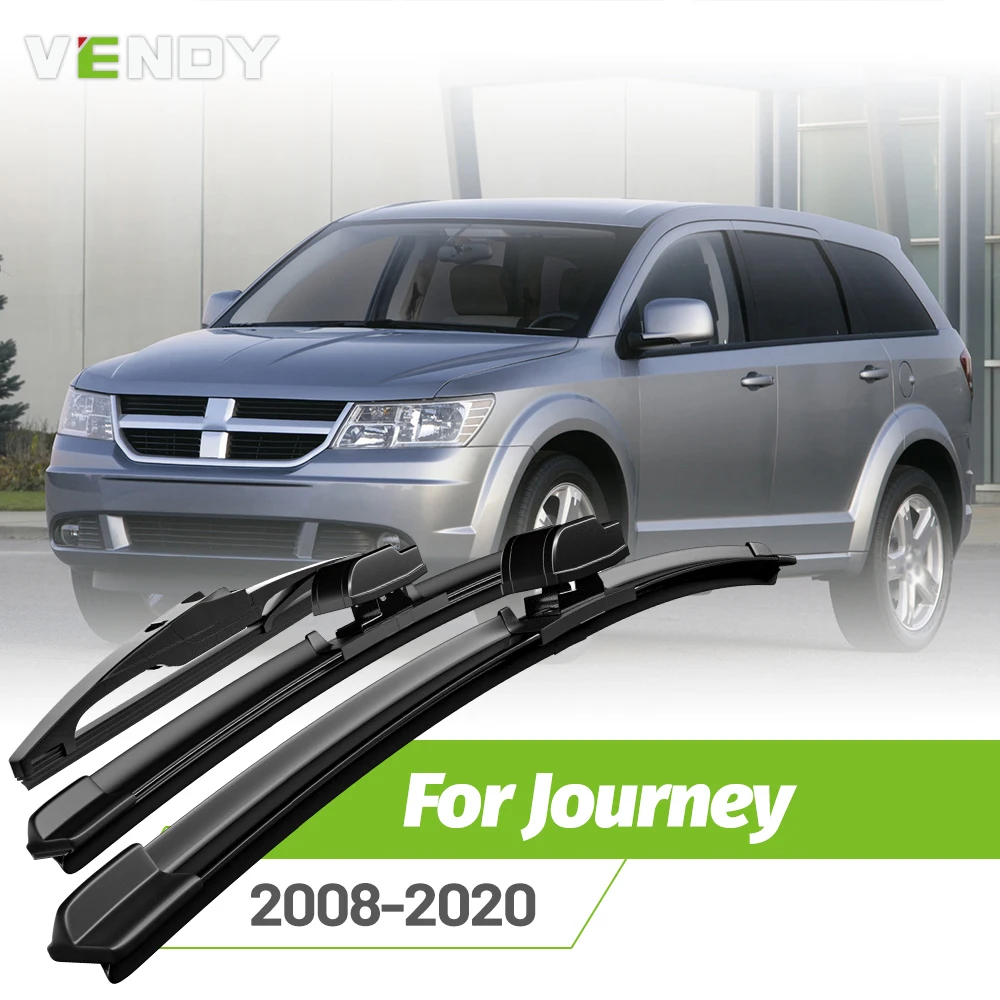 Premium All-Season Wiper Blade Set – Front & Rear