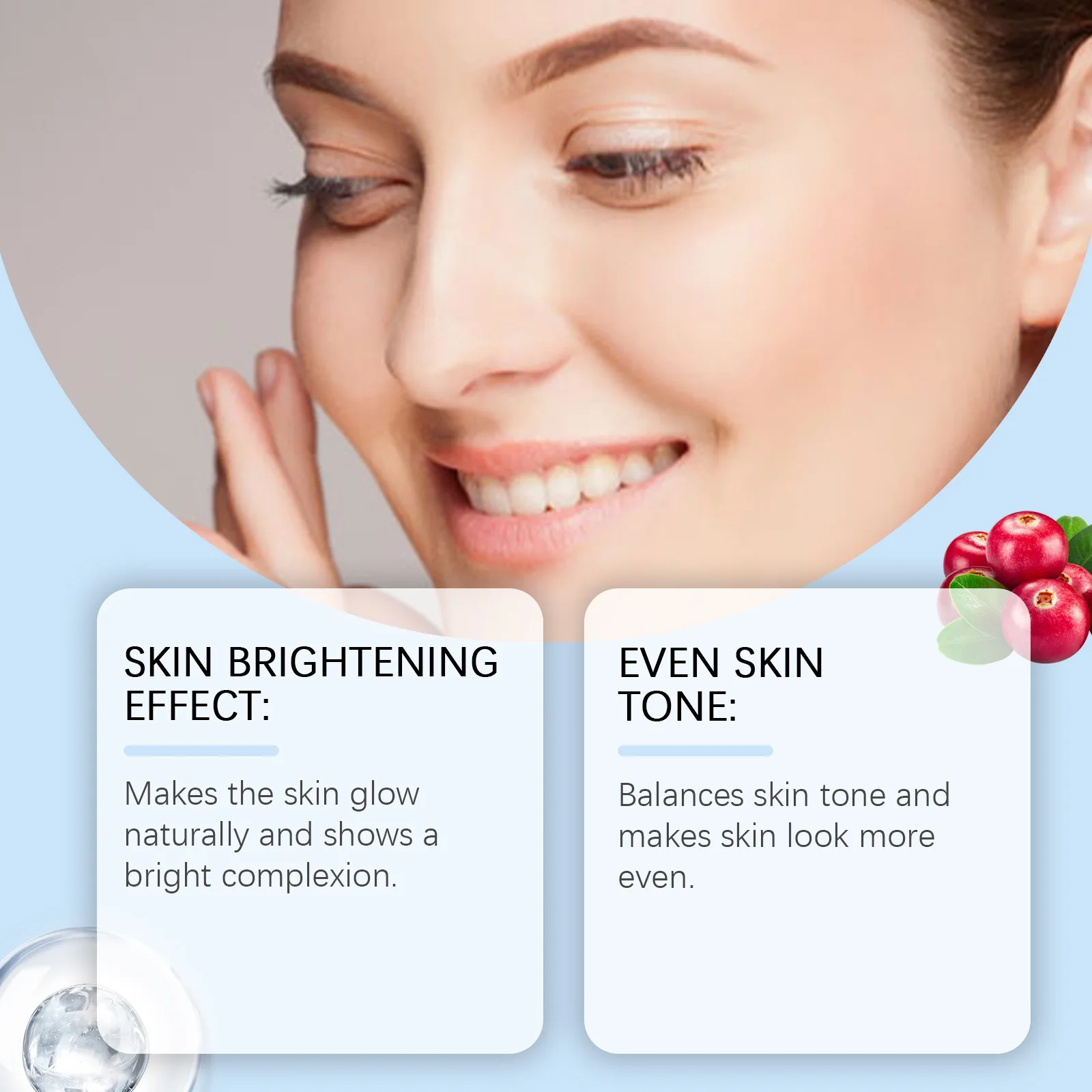 Glutathione Whitening Serum Fade Black Dark Spots Moisturizing Nourishing Reduce Wrinkles Brightening Facial Skin Care Essence 3