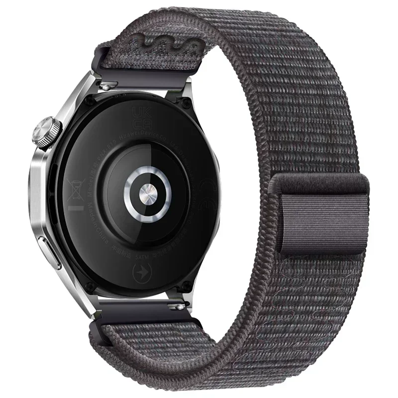 Soft Embroidery Nylon Loop Sport Strap - 20mm & 22mm Options