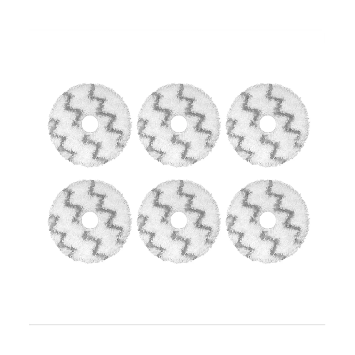 

6Pcs Mop Cloth Replacement for Eva SDJ06RM Vacuum Cleaner Spare Parts Accessories