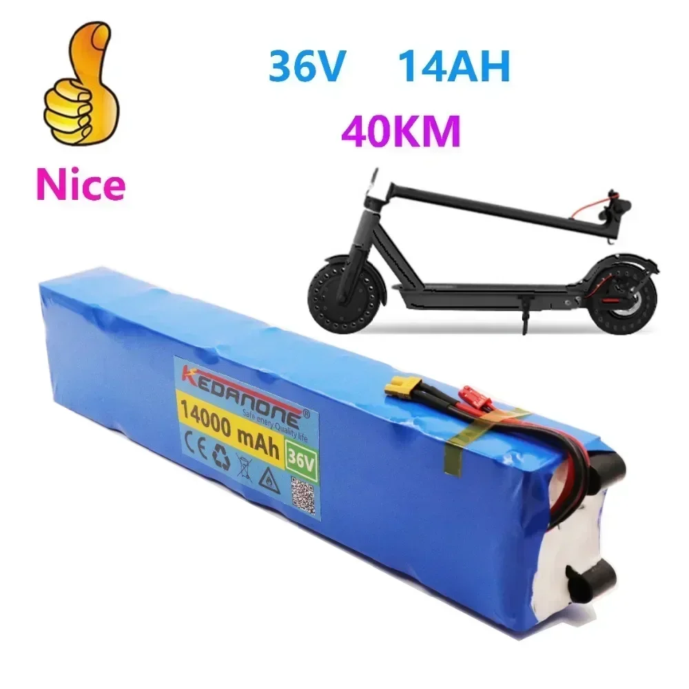 

100% NEW 36V 14Ah Scooter Battery Pack forXiaomi Mijia M365 36V 14000mAh Battery pack Electric Scooter BMS Board for Xiaomi M365