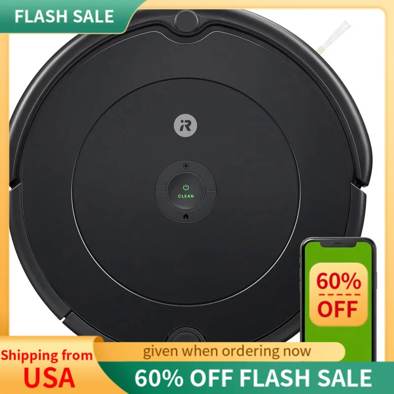 iRobot Roomba 694 Robot Vacuum-Wi-Fi Connectivity, Personalized Cleaning Recommendations, Works with Alexa, Good for Pet Hair, C