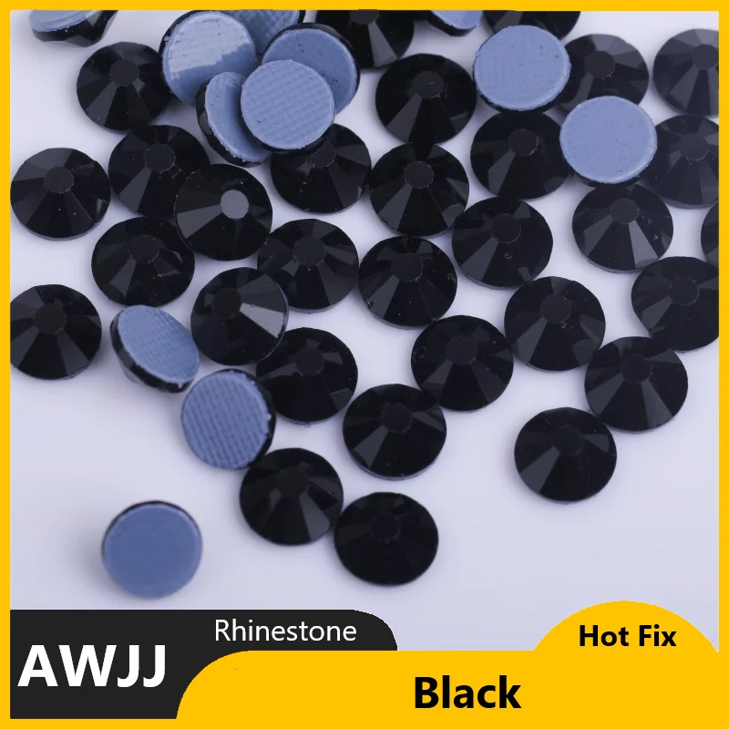 SS6-SS30 rosa opal farbe besser dmc hot fix strass, glas strass hotfix eisen auf strass nähen & stoff dekorationen – Detail 8
