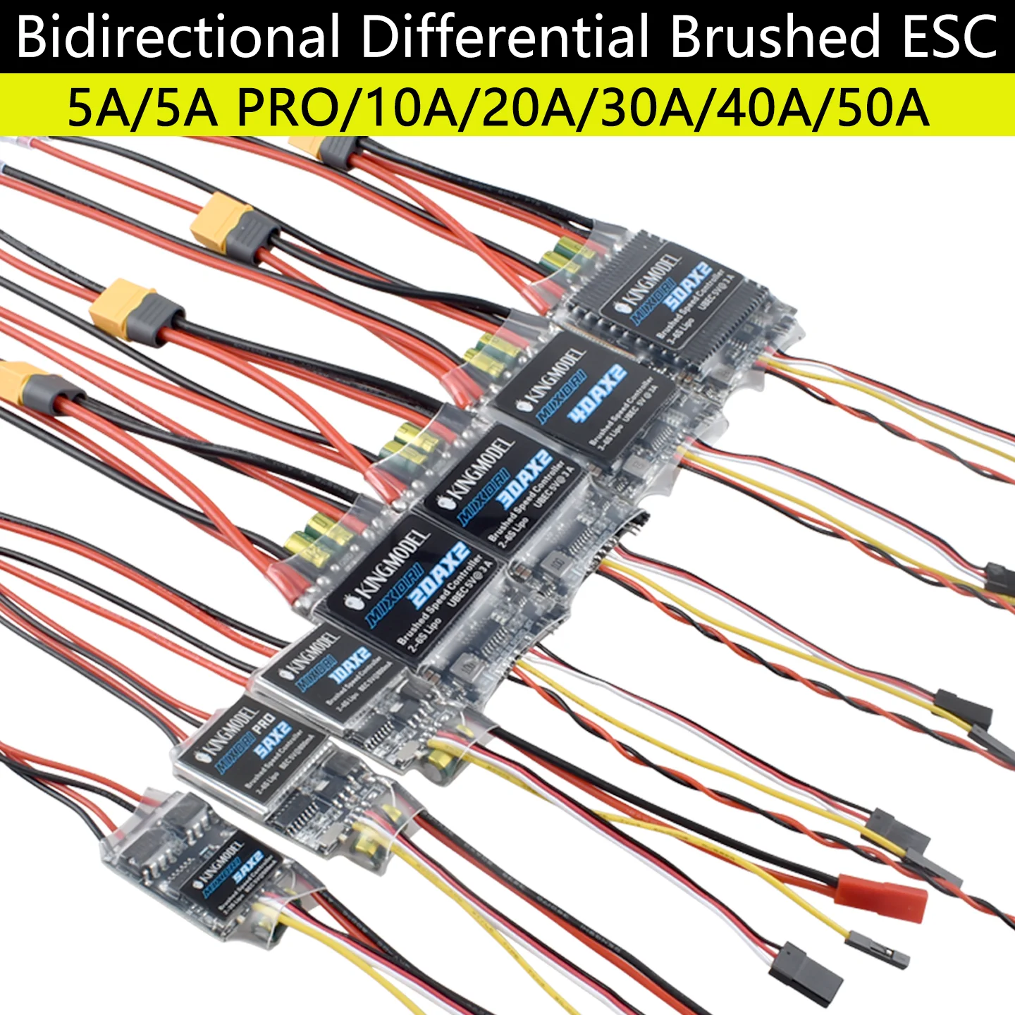 Contrôleur ESC pour Drone FPV 1-4 pièces 5A-50A