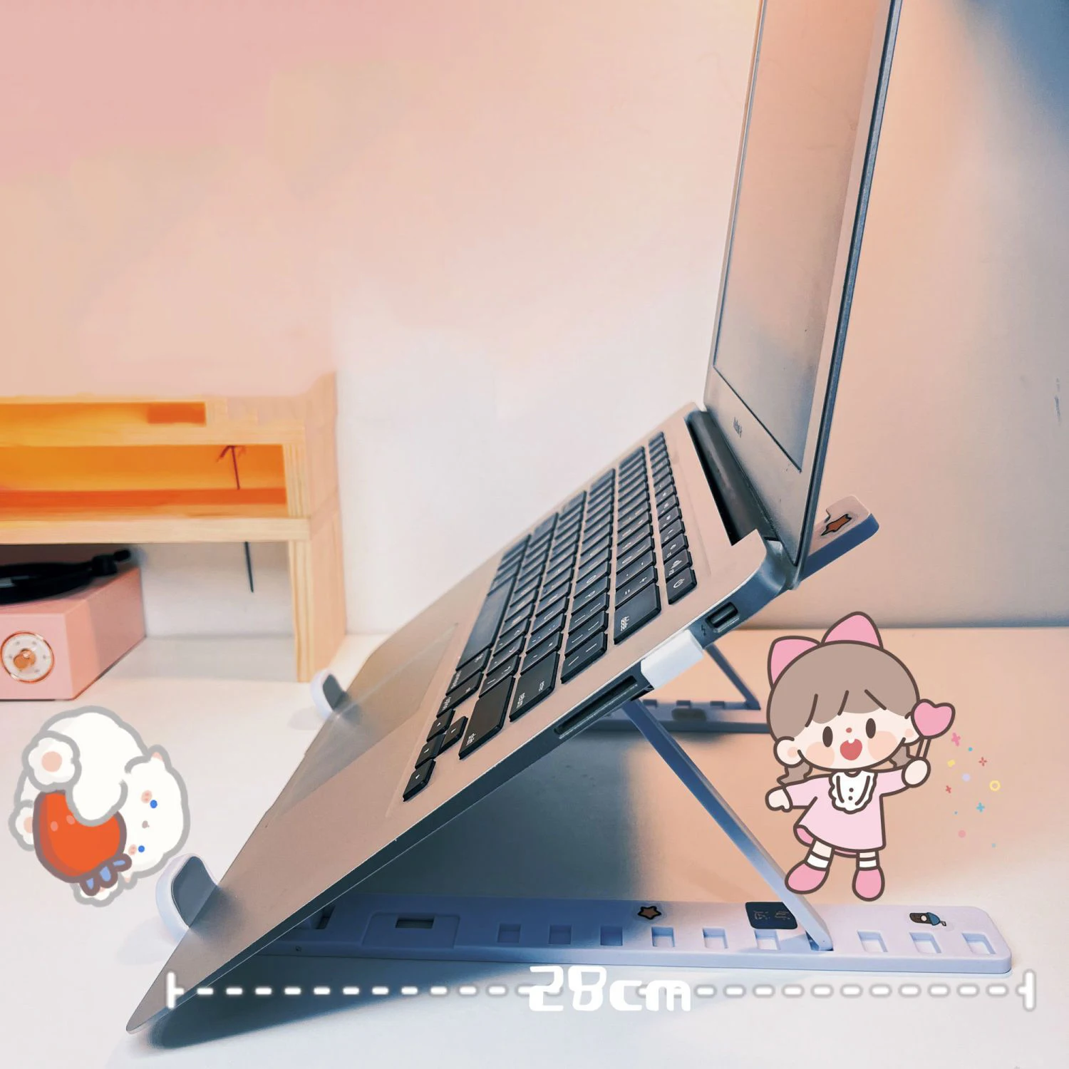 Supporto Per Laptop Portatile 14 Supporto Per Laptop Da 15.6 Pollici Supporto Per Computer Macbook Air Pro Hp Dell Stand Accessori Base Pieghevole Per