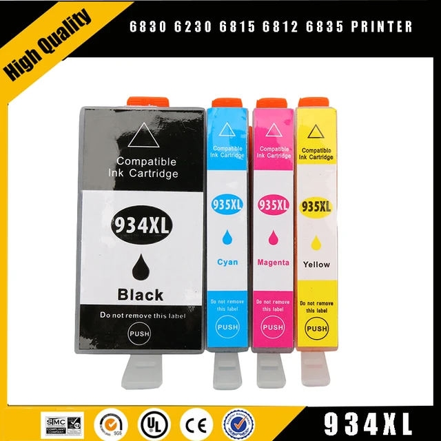einkshop brand 4x Ink Cartridges Replacement For HP 934 935 XL