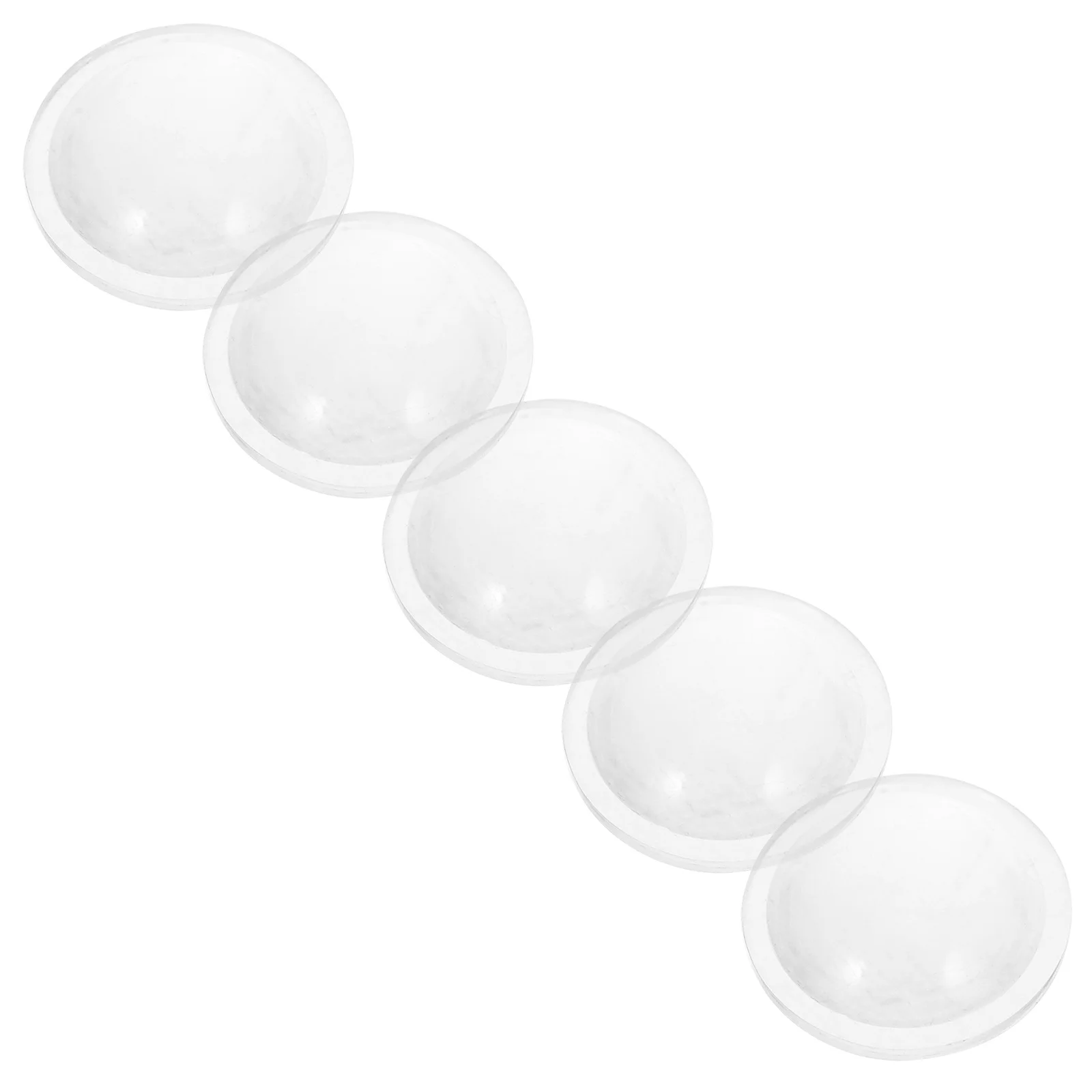 5pcs Led 포커스 렌즈 12.5Mm 조정 가능한 돋보기 플래시 라이트 프로젝터 카메라 물리학 광학 장비 과학