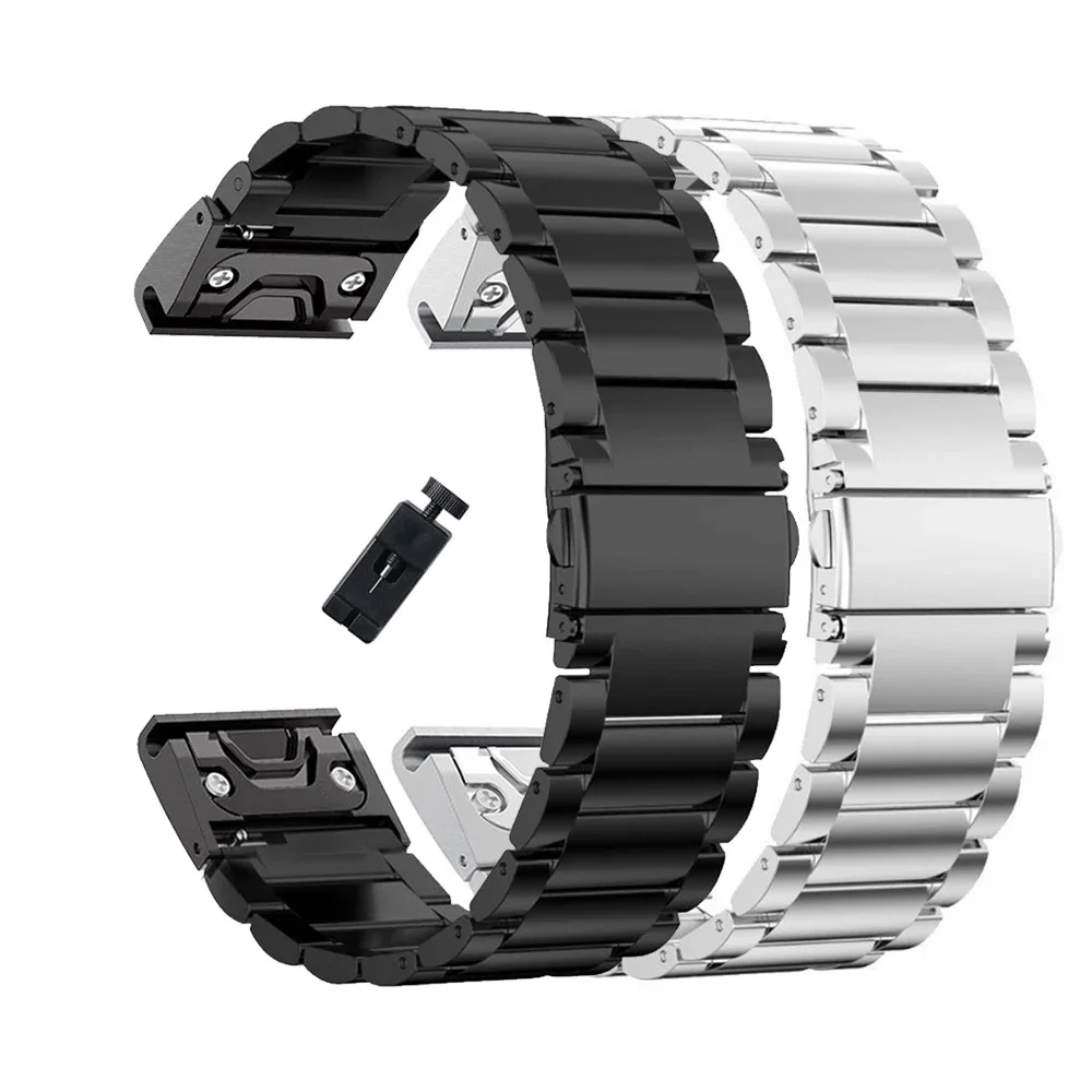 Quick Fit Stainless Steel Strap - 22mm & 26mm