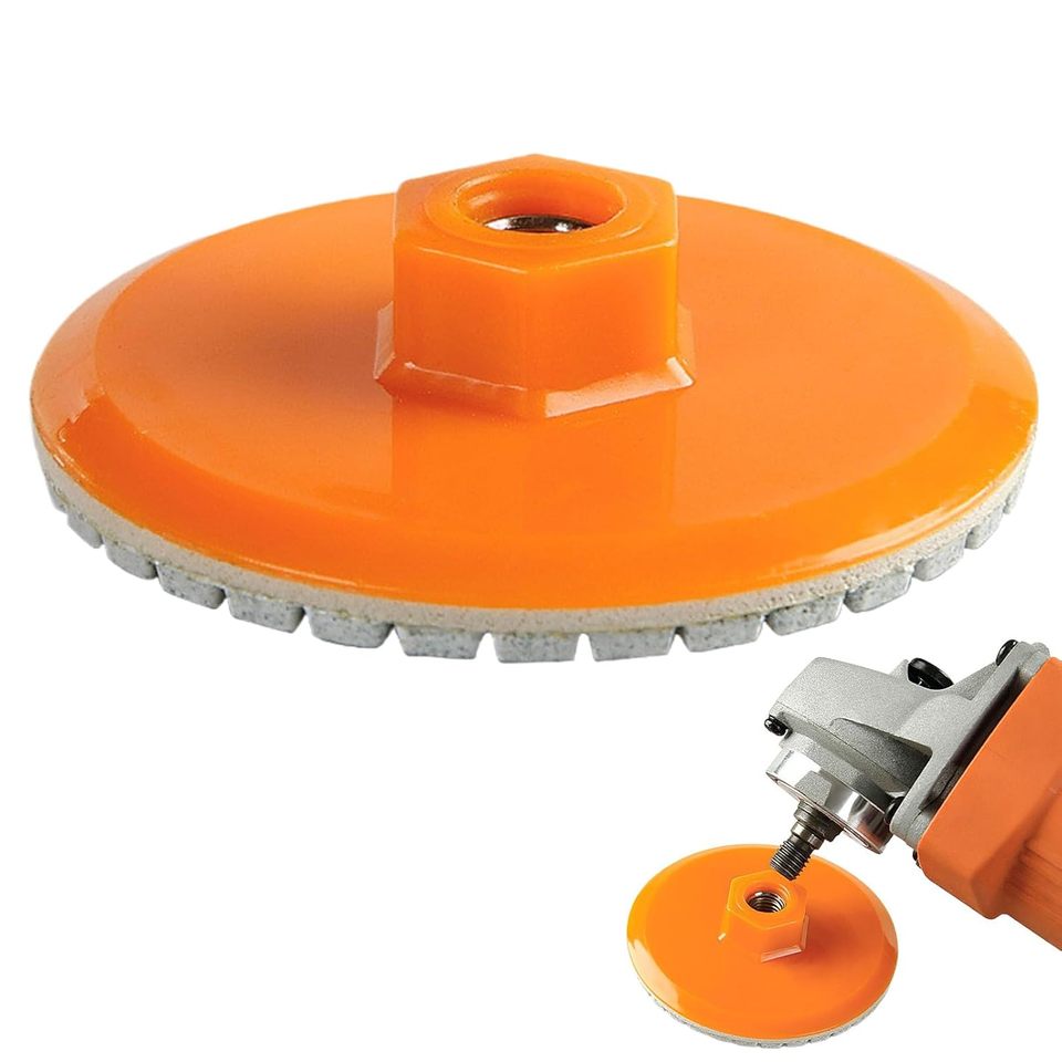  Angle Grinder Dry Polishing Pad Ceramic Tile Polishing Disc for Marble Quartz Stone Chamfering Grinding Edge Tool 
