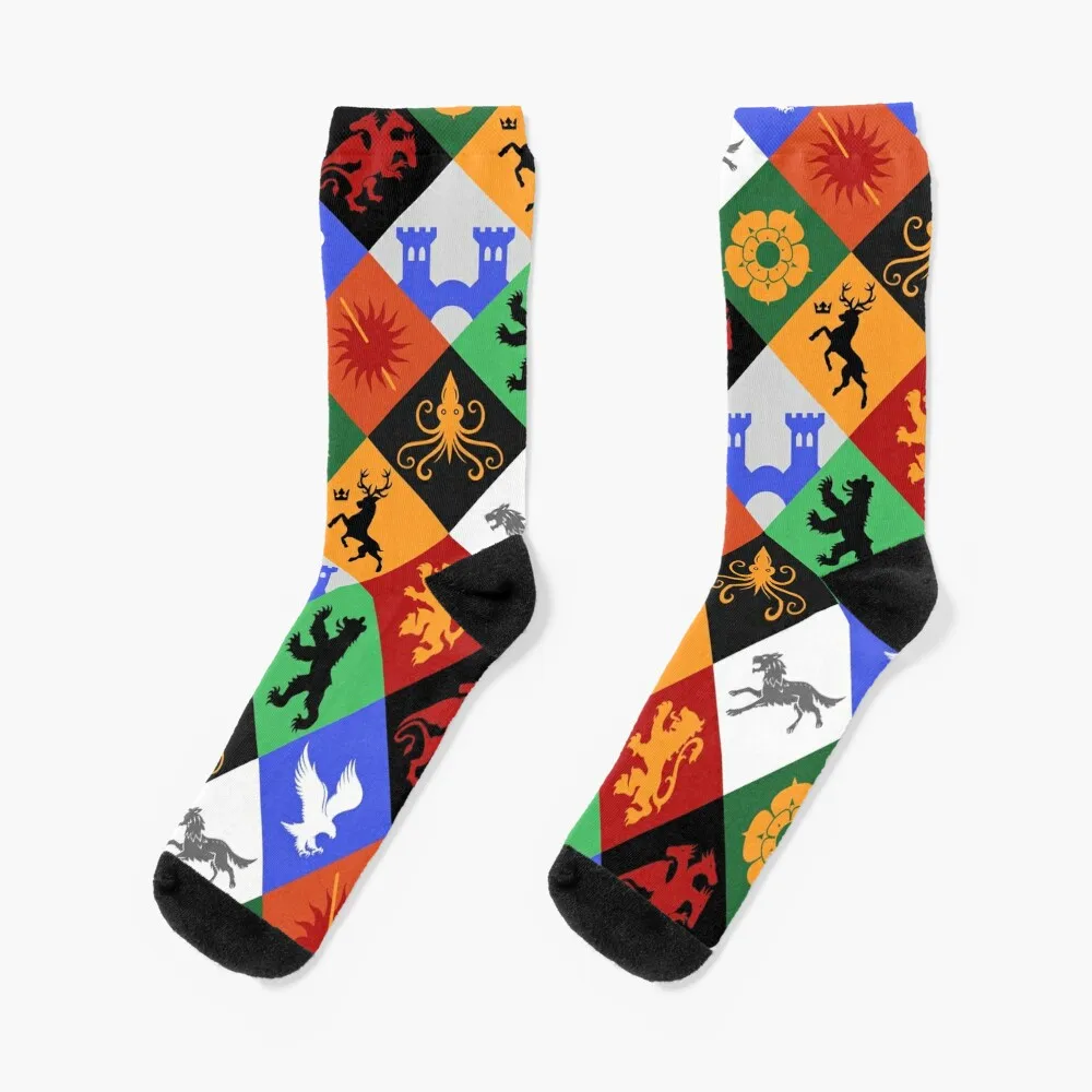 

A kingdom of many houses Socks Novelties winter Men Socks Women's