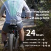 20000mAh Outdoor Portable Waist Fan Hanging Neck Fan Strong Wind with Power Bank LED Lighting for Sports Courier Outdoor Working 3