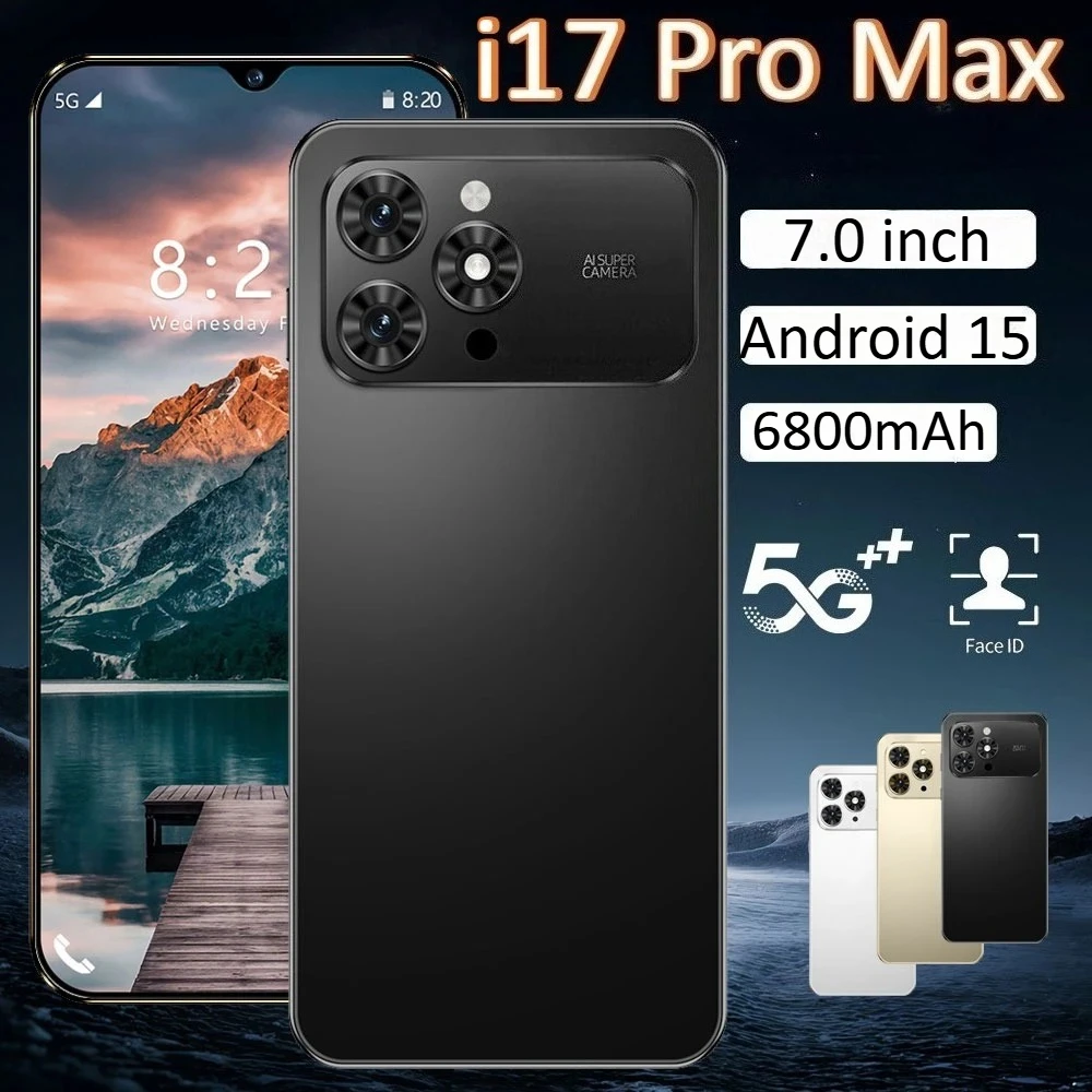 i17promax 512GB Android14 Pro Max Android 48MP Nano with