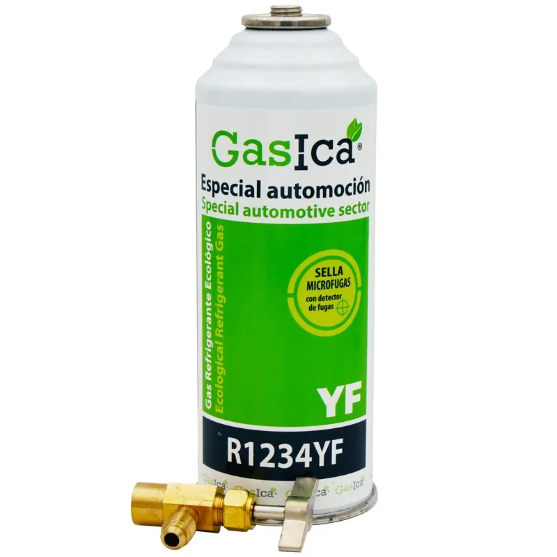 Gas Refrigerante Ecologico Gas Yf - R1234Yf + Chiave Di Servizio