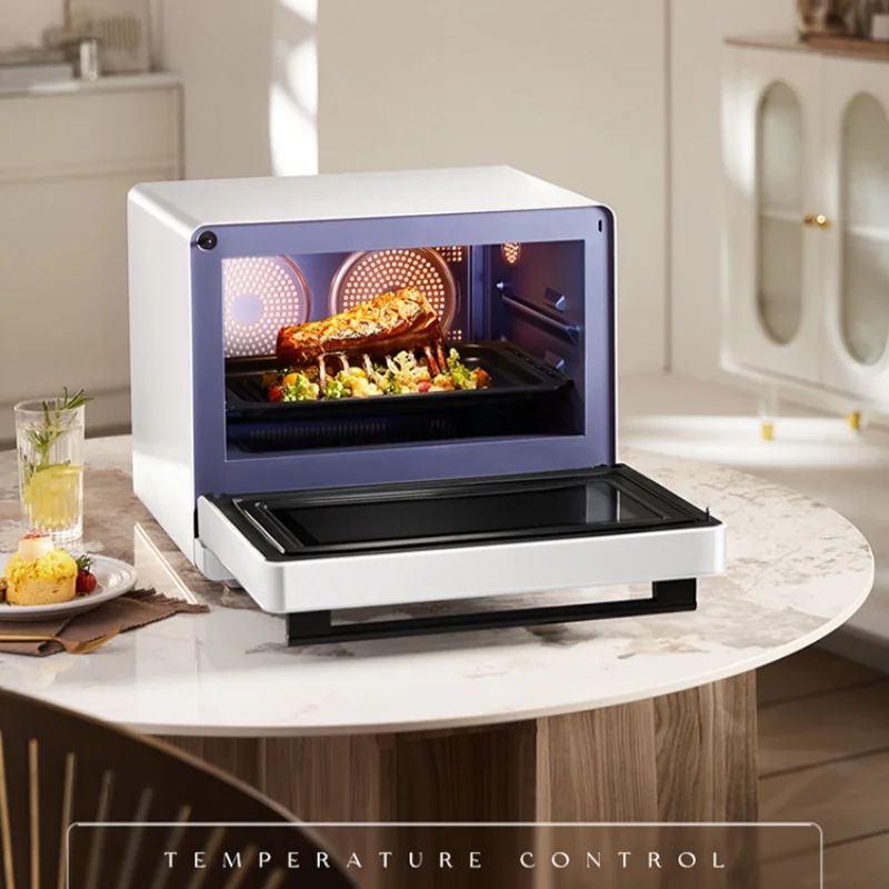 DAEWOO 26L Micro Steaming Baking and Frying Oven Machine Double Fan Electric Oven Multi Functional Steam Machine 220V