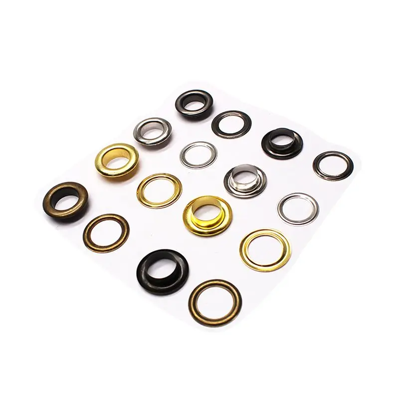 Eyelet Kit Brass Black Silver Gold 3mm 4mm 5mm 6mm 8mm 10mm 12mm