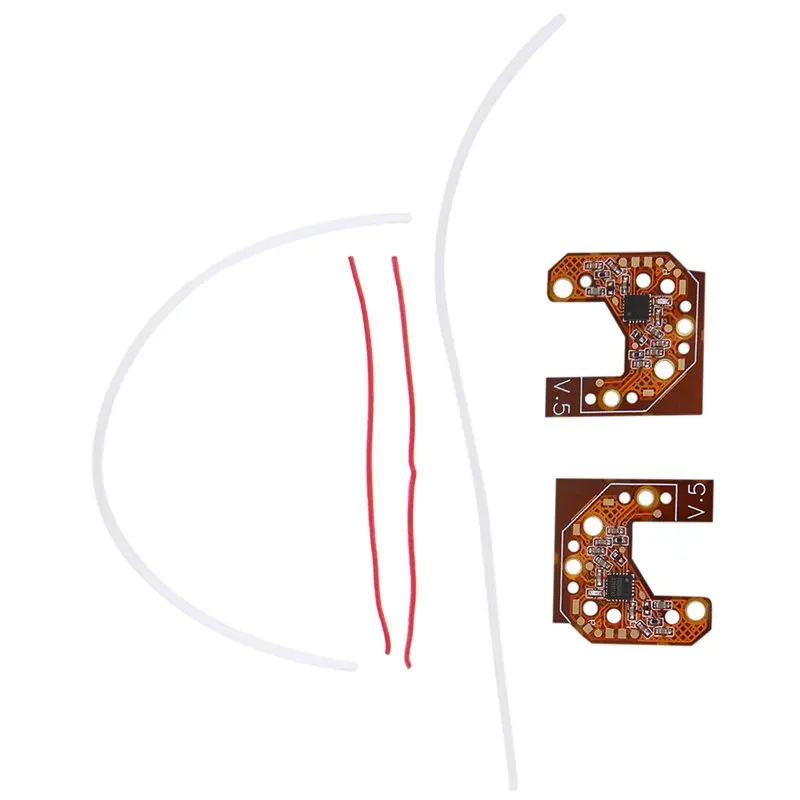 PHILE-4Pcs PS4 PS5 게임패드용 홀 이펙트 조이스틱 드라이버 보드 캘리브레이션 보드 영구 드리프트 방지 수리