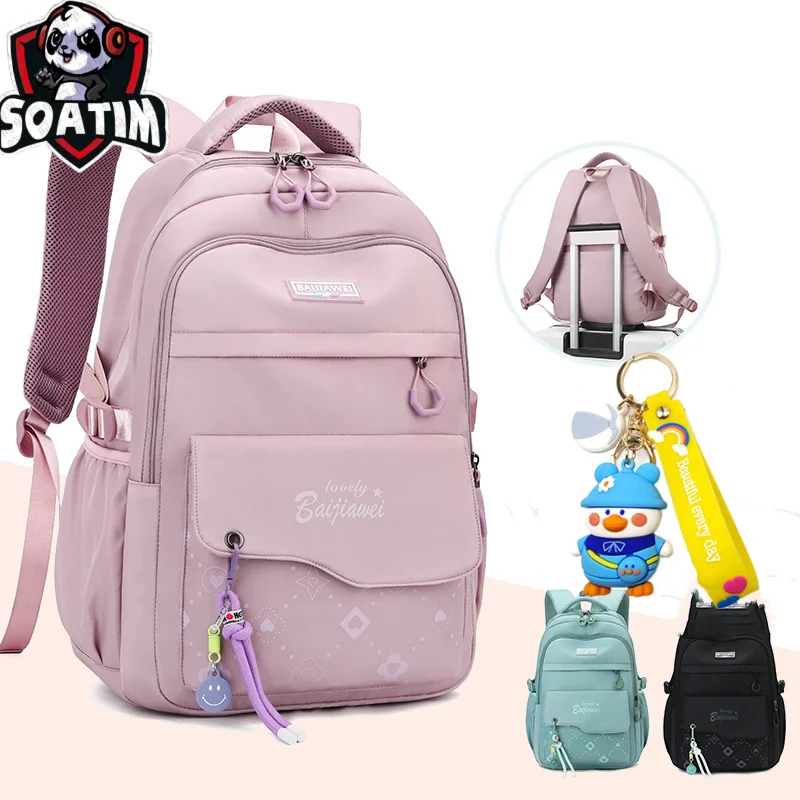 

Waterproof Children School bags Girls teenager Orthopedic Backpacks Kids Book Bags primary school Backpacks schoolbag Mochilas