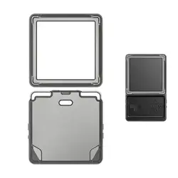 TPU Shock Absorbing Non - Slip Grip Protective Case (Jet black)