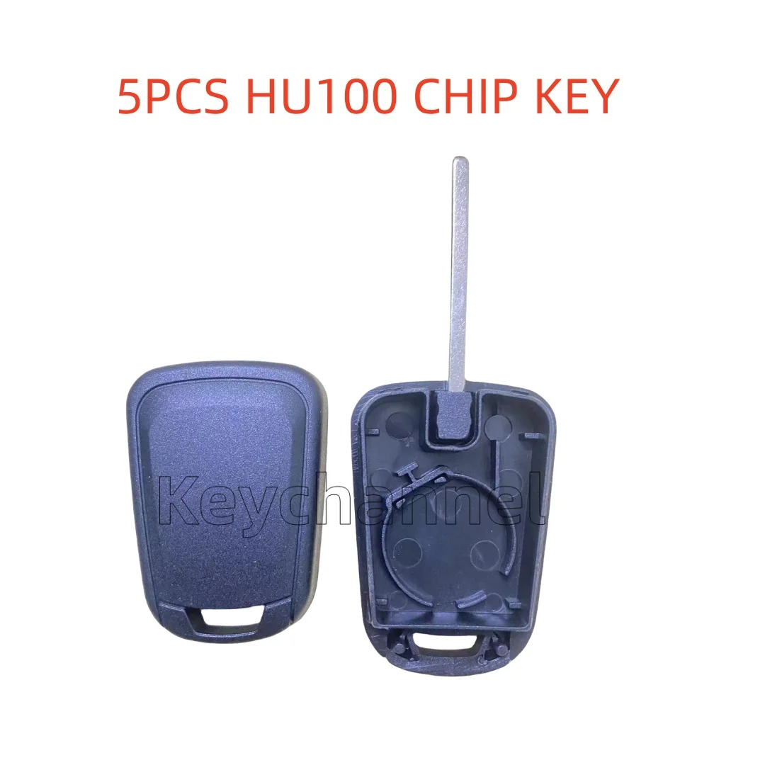 

5PCS Transponer Key Chip Key HU100 #71 Key Blade for GM Buick Regal Verano Hideo Cadillac Chevrolet Cruze AVEO Spark Impala