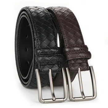 cinghie intrecciate da uomo, cinturino elastico per jeans da golf casual, regalo da uomo 1