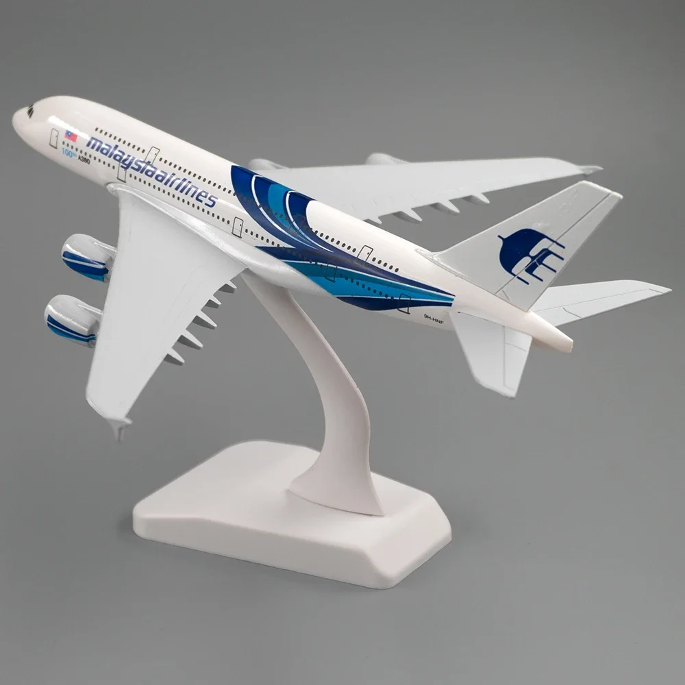 

Модель самолета A380, 20 см, из металлического сплава