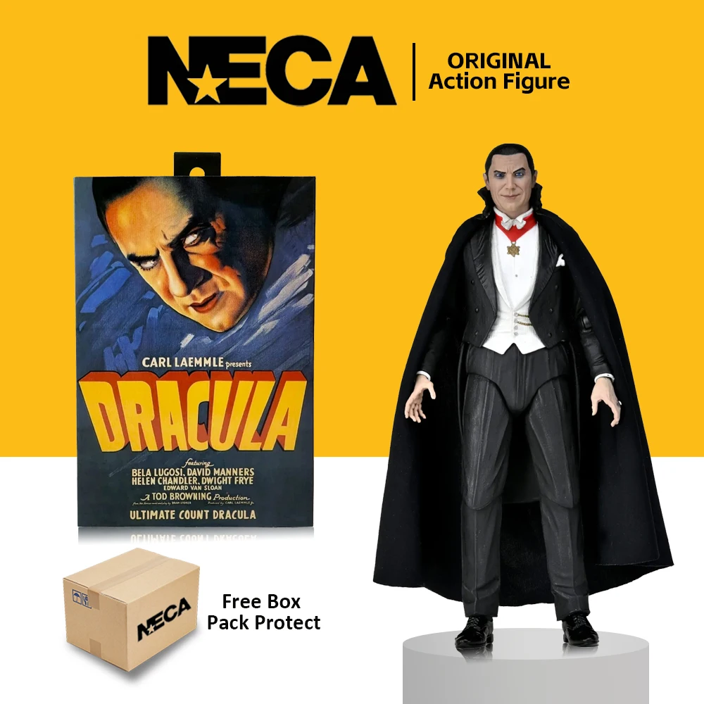 Neca Universal Monsters Ultimate Dracula (Transiline) 18Cm Mobile Figur Action Toy Collezione Di Regali Giocattoli