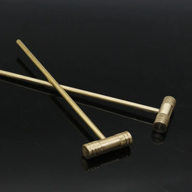 Solid Small Brass Hammer Clock Watch Repairing Copper and Iron Dual Purpose Hammer Precision Installation Hand Tools Maintenance 6