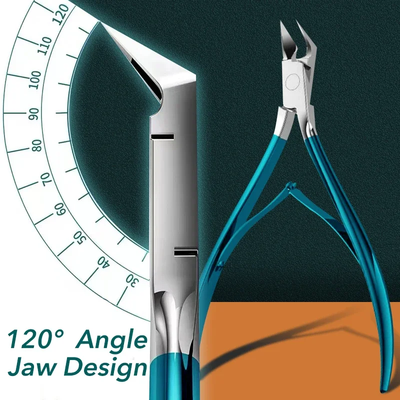 3Pcs Toenail Clippers For Thick Ingrown Nails Women Non-Slip Long Handle Toenail Cutter Trimmers Beauty Manicure Products Tools