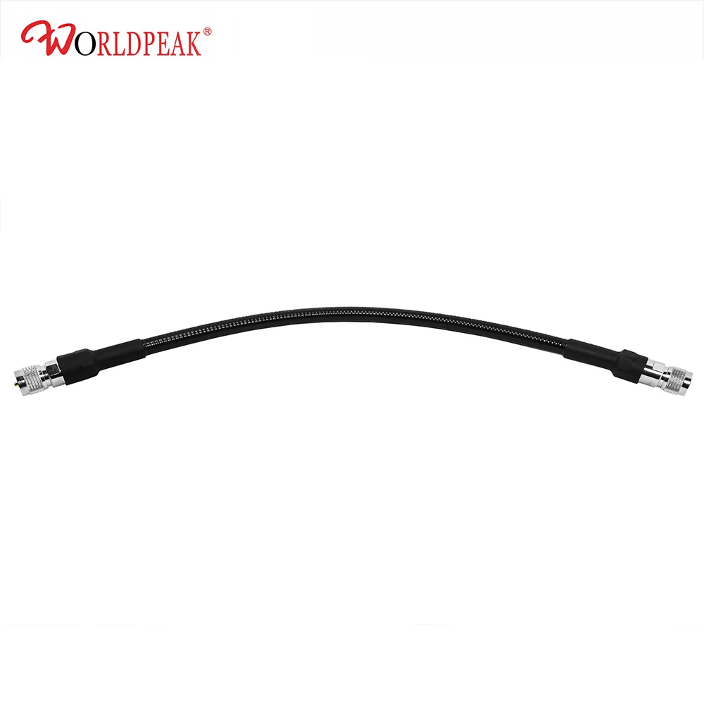 Spedizione Gratuita Uhf Pl259 Maschio A Uhf Pl259 Connettore Maschio Con Assemblaggio Cavo Superflessibile 1/2 1M