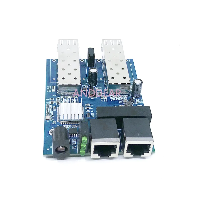 

Ethernet волоконный коммутатор 10/100/1000 м, 2 RJ45 UTP 2 SFP 40 км гигабитный волоконный оптический медиа-конвертер 2SFP 2RJ45 Ethernet 1 шт.