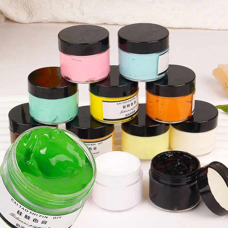 Silicone Color Paste for DIY Pinching and Crafting