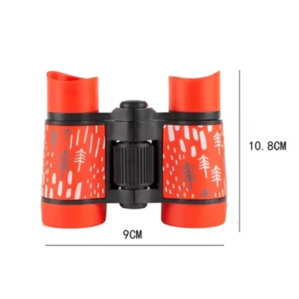 4X30mm Kids Binocular Telescope Children Educational Learning Telescope Bird Watching Folding Optics