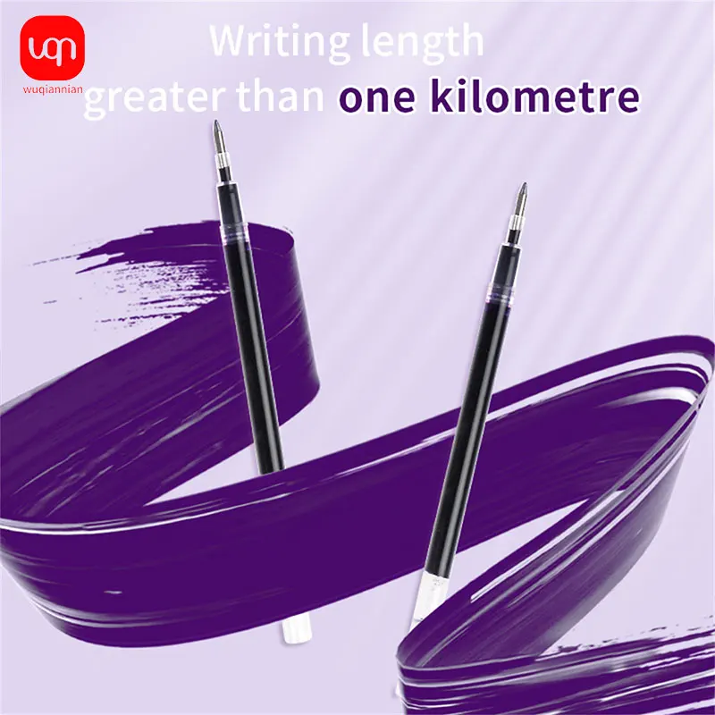 4/8/12pcs Purple ballpoint pen Non-erasable office use smooth writing 1.0mm school and office supplies 4