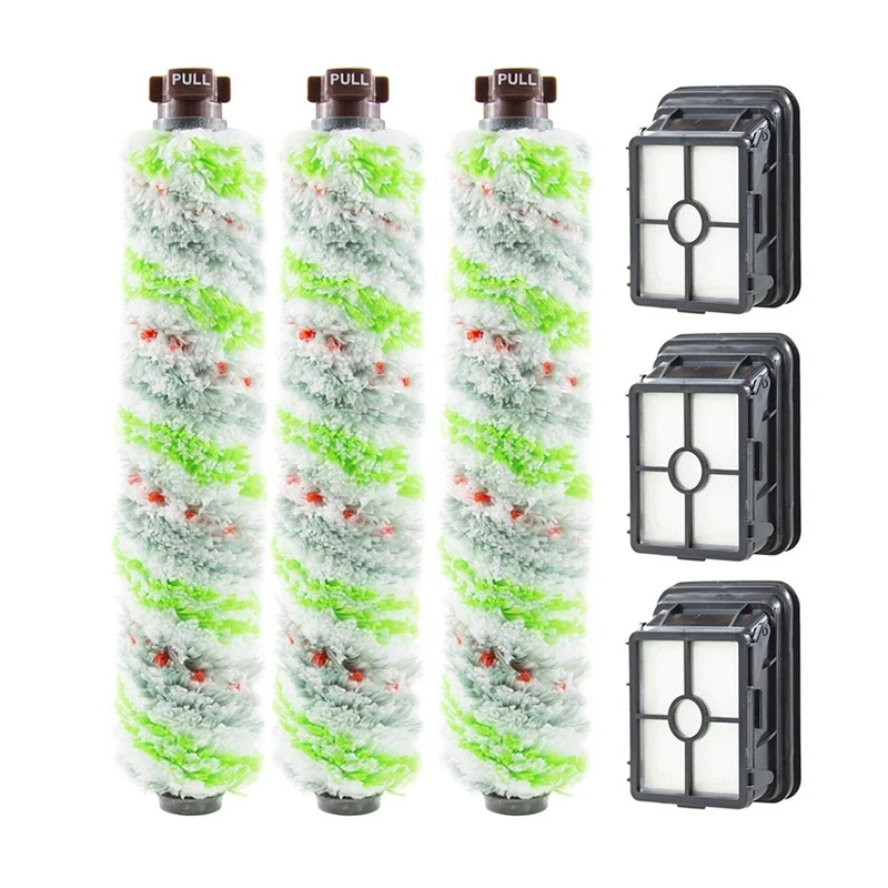 

3 шт., щётки для пылесоса Bissell Crosswave 2306 1866 1785