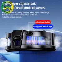 TL07  Magnetic Fan  For Phone ICE Cooling Universal Rechargeable Mobile Phone Cooler Long Lasting Stronger Cooling Fan 4
