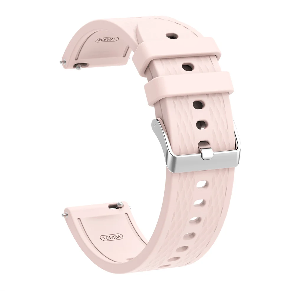 Stylish Silicone Strap with Protective Shell and Case Decoration