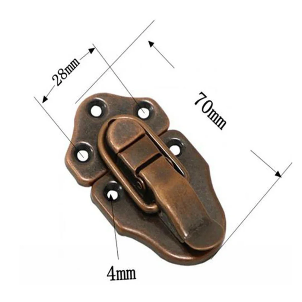 Antique Duckbill Switch Latch Case Switch Latch Guitar Case With Screws High Quality Iron Screw Grooves Home Improvement